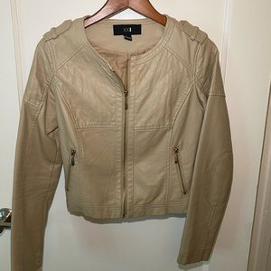 Women’s Vegan Leather Jacket
